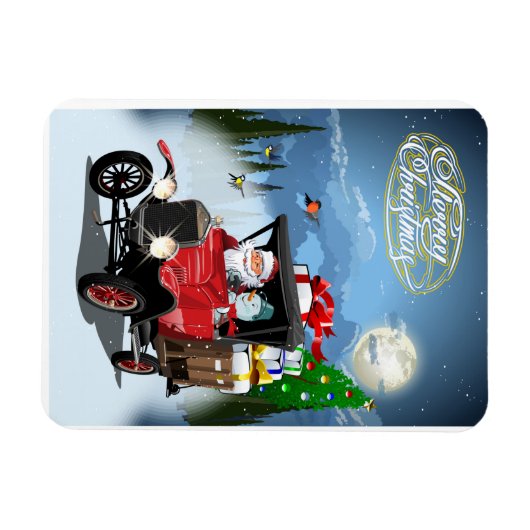 Weihnachtskarte Magnet (Horizontal)