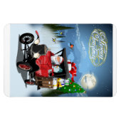 Weihnachtskarte Magnet (Horizontal)