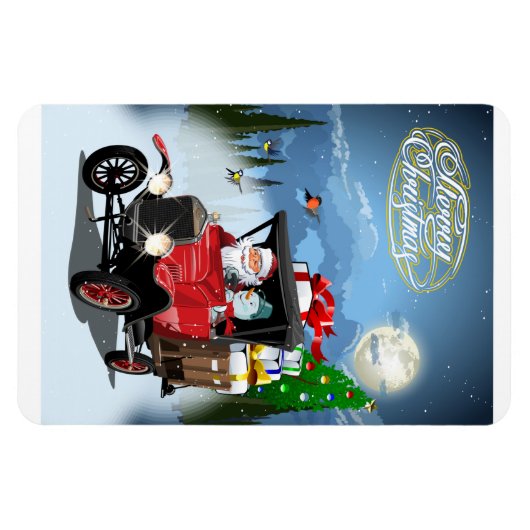 Weihnachtskarte Magnet (Horizontal)