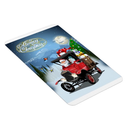 Weihnachtskarte Magnet (Rechte Seite)