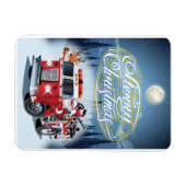 Weihnachtskarte Magnet (Horizontal)