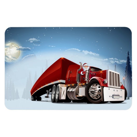 Weihnachtskarte Magnet (Horizontal)