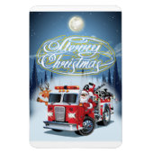 Weihnachtskarte Magnet (Vertikal)