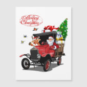 Weihnachtskarte Magnetkarte (Vorderseite)