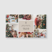 Weihnachtskarte Magnetkarte (Vorderseite)