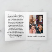 Weihnachtskarte Marinehund gefaltet Feiertagskarte (Innenseite)