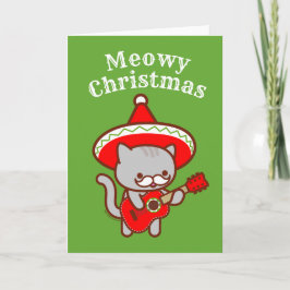 Weihnachtskarte: "Meowiachi Christmas" Meowiachi C Karte