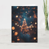 Weihnachtskarte - Merry and Bright Karte (Vorderseite)