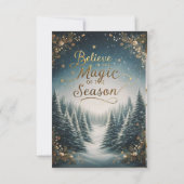 Weihnachtskarte - Merry Christmas (Rückseite)