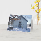 Weihnachtskarte "Milleniery & Dress Maker" Karte (Gelbe Blume)