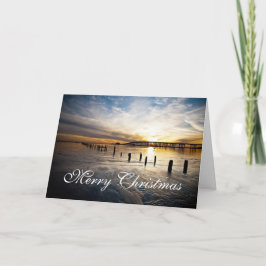 Weihnachtskarte Mississippi Golfküste Feiertagskarte