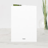 Weihnachtskarte mit Glocken Karte (Rückseite)