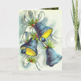 Weihnachtskarte mit Glocken Karte