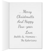 Weihnachtskarte mit individueller Weihnachtskarte (Innen (Rechts))