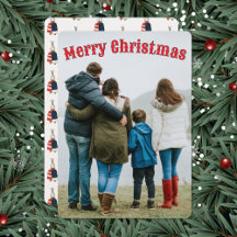 Weihnachtskarte mit maritimem Thema