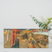 Weihnachtskarte mit religiösem Thema Feiertagskarte (Stehend Vorderseite)