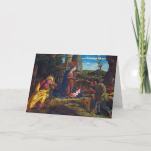 Weihnachtskarte mit religiösem Thema Karte