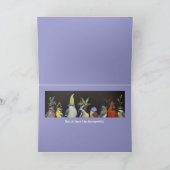 Weihnachtskarte mit Sapsucker Feiertagskarte (Innenseite)