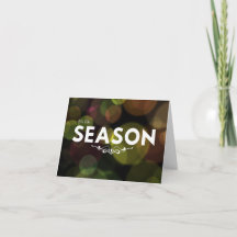 Weihnachtskarte mit ‘Tis The Season Blank