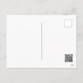 Weihnachtskarte mit Weihnachtsanschauung Feiertagspostkarte (Rückseite)