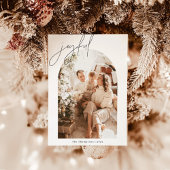 Weihnachtskarte | Modern Holiday Foto Card Einladung