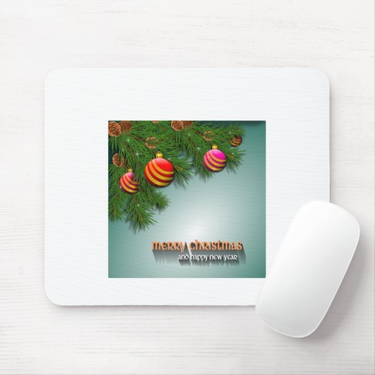 Weihnachtskarte Mousepad (Mit Mouse)