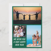 Weihnachtskarte nach oben und weg einladung (Rückseite)