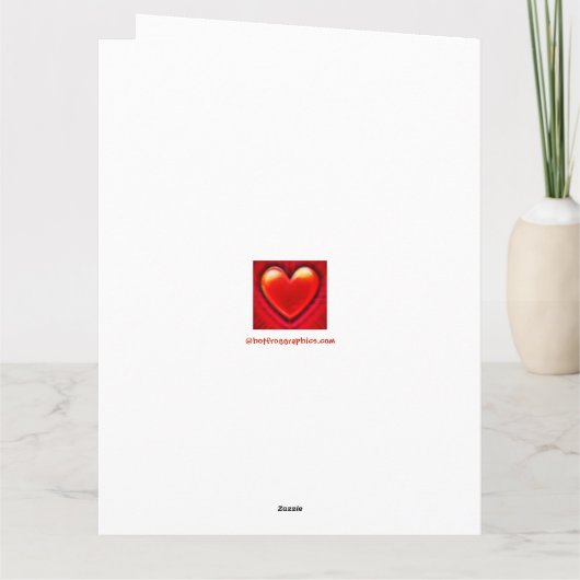 Weihnachtskarte - Neue Nachricht Karte (Rückseite)