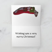 Weihnachtskarte: Nicht einmal eine Maus Feiertagskarte (Innenseite)