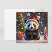 Weihnachtskarte niedlich feiertagskarte (Vorne/Hinten)