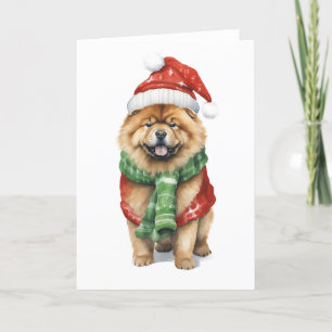 Weihnachtskarte - Niedlicher Hund Lover Gruß Feiertagskarte