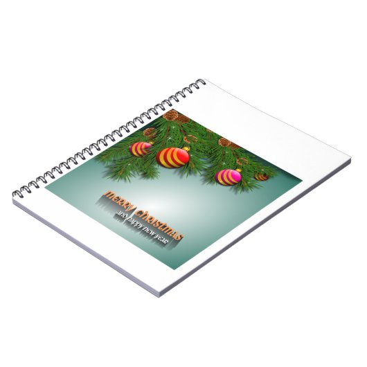 Weihnachtskarte Notizblock (Linke Seite)