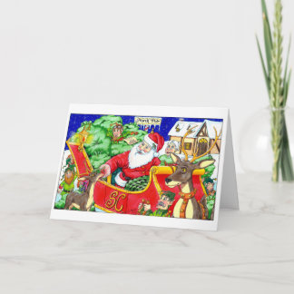 Weihnachtskarte Nr. 14 Feiertagskarte