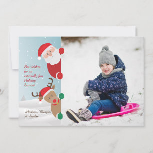 Weihnachtskarte 'Nur mal gucken' Feiertagskarte