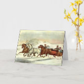 Weihnachtskarte: Nur vor dem Aufprall. Karte (Gelbe Blume)