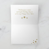 Weihnachtskarte "Painthorses" Feiertagskarte (Innenseite)