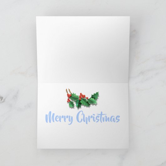 Weihnachtskarte Penguin & Snowman Einladung (Innenseite)