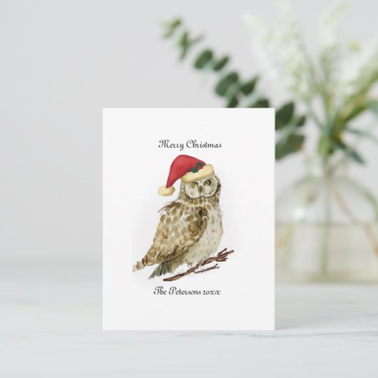 Weihnachtskarte personalisiert feiertagskarte (Stehend Vorderseite)