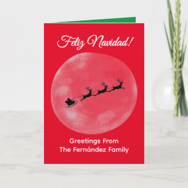 Weihnachtskarte, Personalisierte Weihnachtskarte Einladung