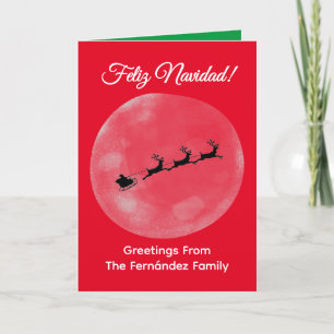 Weihnachtskarte, Personalisierte Weihnachtskarte Einladung