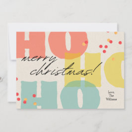 Weihnachtskarte Personalisierte Weihnachtskarte Feiertagskarte