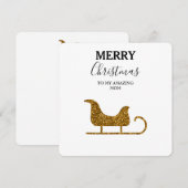 Weihnachtskarte Phantastische Mama - Weihnachtslie (Vorne/Hinten)