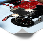 Weihnachtskarte Poster (Ecke)