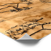 Weihnachtskarte Poster (Ecke)