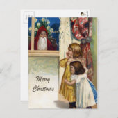Weihnachtskarte Postkarte (Vorne/Hinten)