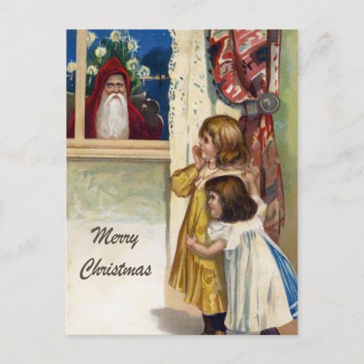 Weihnachtskarte Postkarte (Vorderseite)