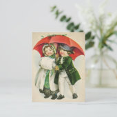 Weihnachtskarte Postkarte (Stehend Vorderseite)