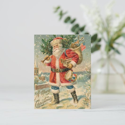 Weihnachtskarte Postkarte (Stehend Vorderseite)