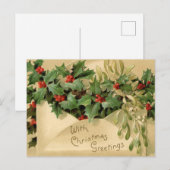 Weihnachtskarte Postkarte (Vorne/Hinten)