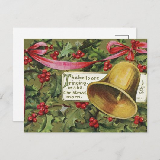 Weihnachtskarte Postkarte (Vorne/Hinten)